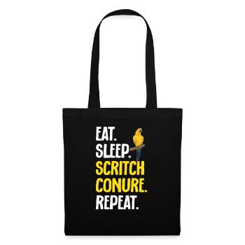 Parakeet, Parrot, Parakeet, Bird - Tote Bag - black - Front