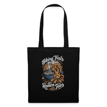 Camping Amateurs de Ramen - Sac en tissu - noir - Devant