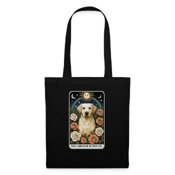 Labrador Retriever - Stoffbeutel - Schwarz - Vorne