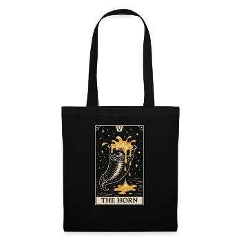 The Horn – Mead Tarot Drinking Ritual Card - Tote Bag - black - Front