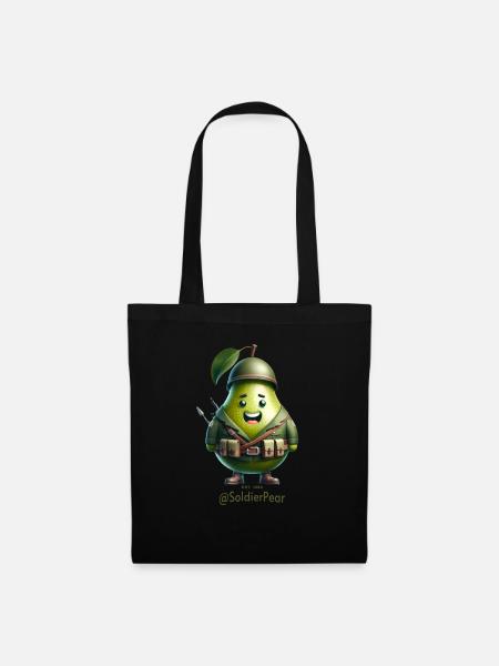 @SoldierPear - Stoffbeutel - Schwarz