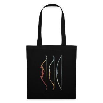 Archery Retro Style Vintage - Tote Bag - black - Front