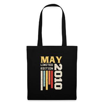 May 2010 - Birthday gift born in May 2010 May - Tote Bag - black - Front