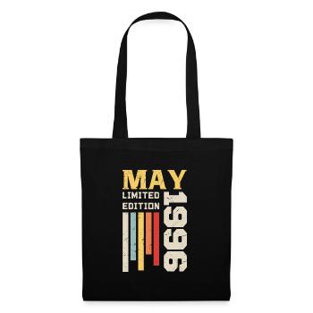 May 1996 - Birthday gift born in May 1996 May - Tote Bag - black - Front