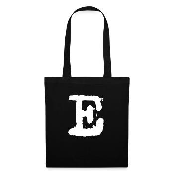 E - Tote Bag - black - Front