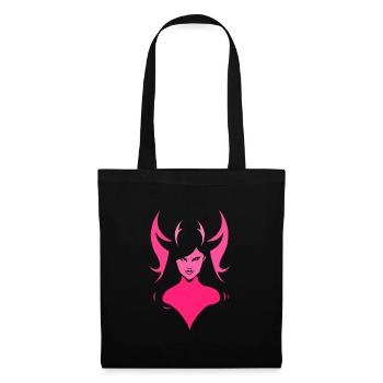 Sweet devil girl - Teufelin - Stoffbeutel - Schwarz - Vorne