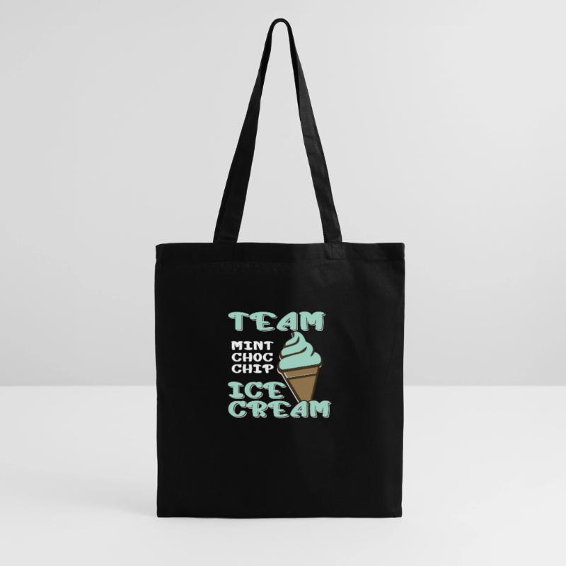 Team Mint Choc Eiswaffel Eiscreme Eis Stoffbeutel