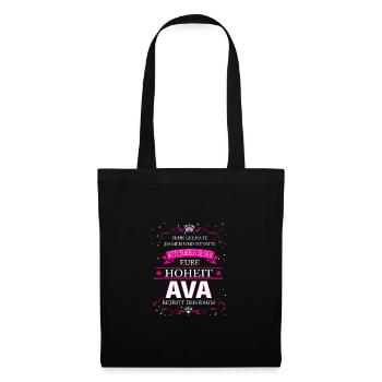 Your Highness Ava enters the room - Tote Bag - black - Front