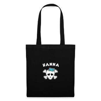 Pirate Hanna Design for Girls and Women - Tote Bag - black - Front