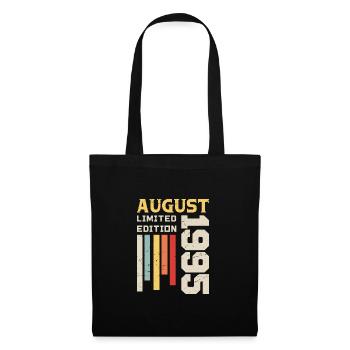 August 1995 - Birthday Gift August 1995 August - Tote Bag - black - Front