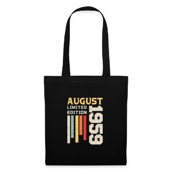 August 1959 - Birthday Gift August 1959 August - Tote Bag - black - Front