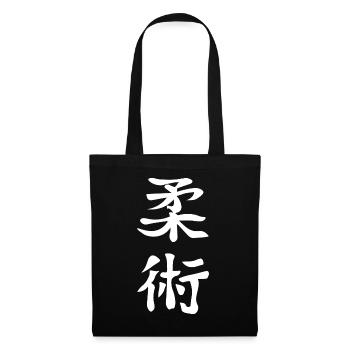 Jiu Jitsu Kanji Design - Sac en tissu - noir - Devant