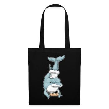 Pain Dolphin Baker Baking - Sac en tissu - noir - Devant