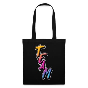Équipe - Sac en tissu - noir - Devant