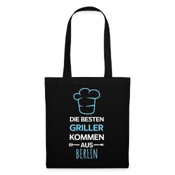 The best grillers come from Berlin Design - Tote Bag - black - Front