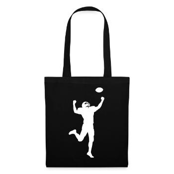 American Football Cheers Jump - Tote Bag - black - Front