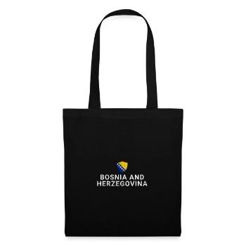 Bosnia and Herzegovina - Tote Bag - black - Front