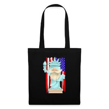 Gnome Of Liberty - Tote Bag - black - Front