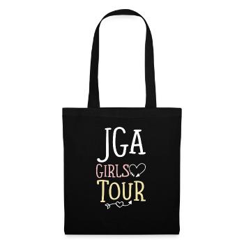 Jga Junggesellinnen Girls Tour - Stoffbeutel - Schwarz - Vorne