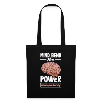 Unlock Your Brain's Potential Neuroplasticity - Stoffbeutel - Schwarz - Vorne