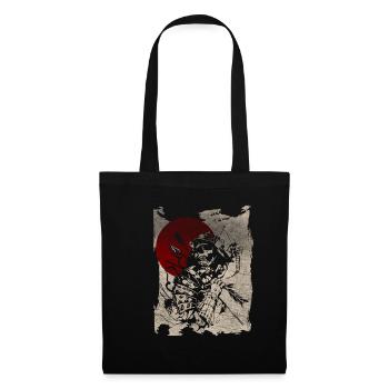 Samurai Warrior Japanese Manga Anime Gift - Tote Bag - black - Front