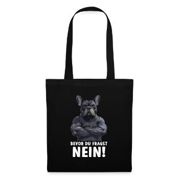 French Bulldog Dog Frenchie Before You Ask - Tote Bag - black - Front