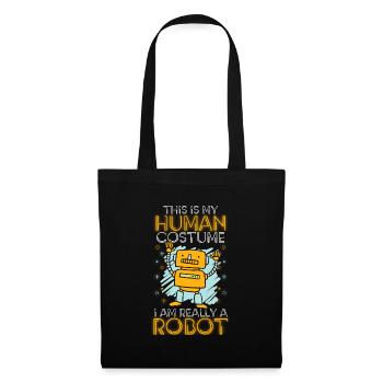 Android Gear Cyborg Tin Camarade - Sac en tissu - noir - Devant