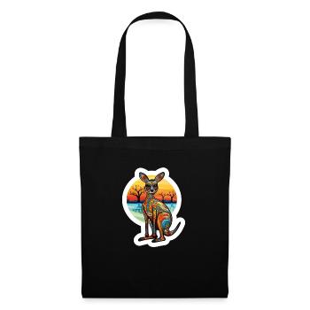 Australia - Kangaroo - Tote Bag - black - Front