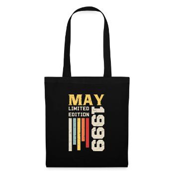 May 1999 - Birthday gift born in May 1999 May - Tote Bag - black - Front