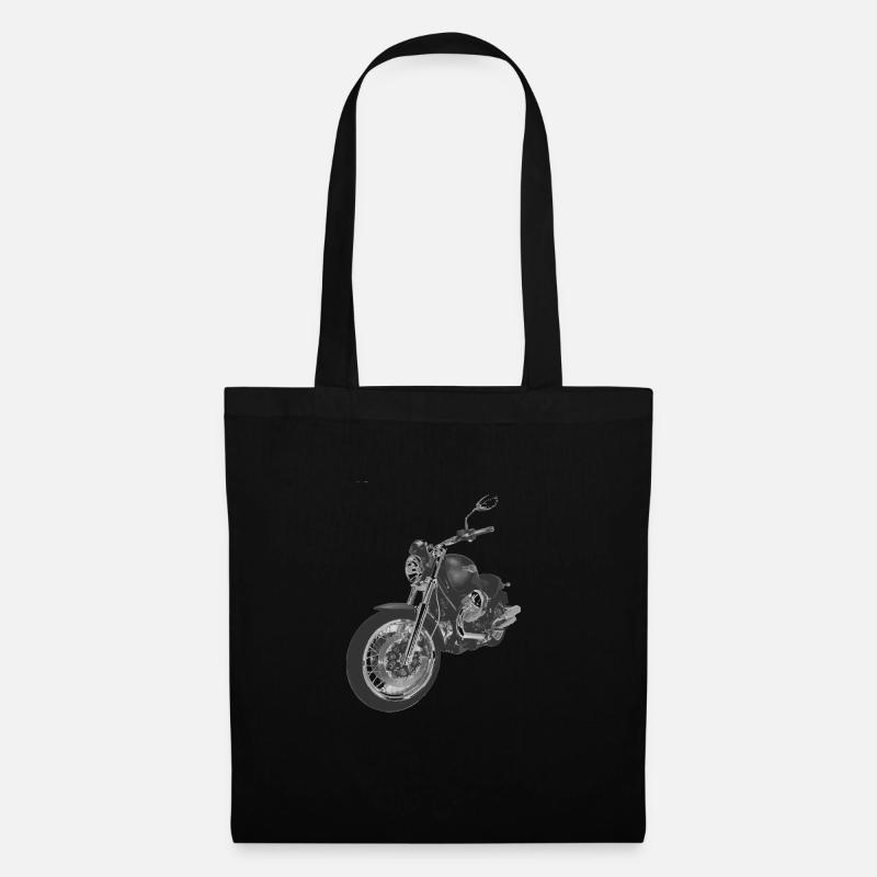 moto - Sac en tissu - noir