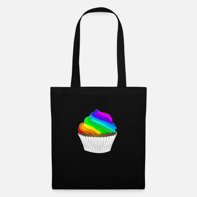 Cupcake - Tote Bag - black