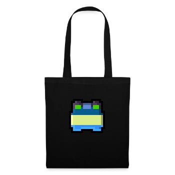 Pixel Smile - Stoffbeutel - Schwarz - Vorne