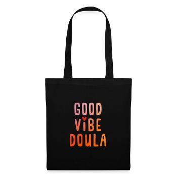 Doula - Stoffbeutel - Schwarz - Vorne