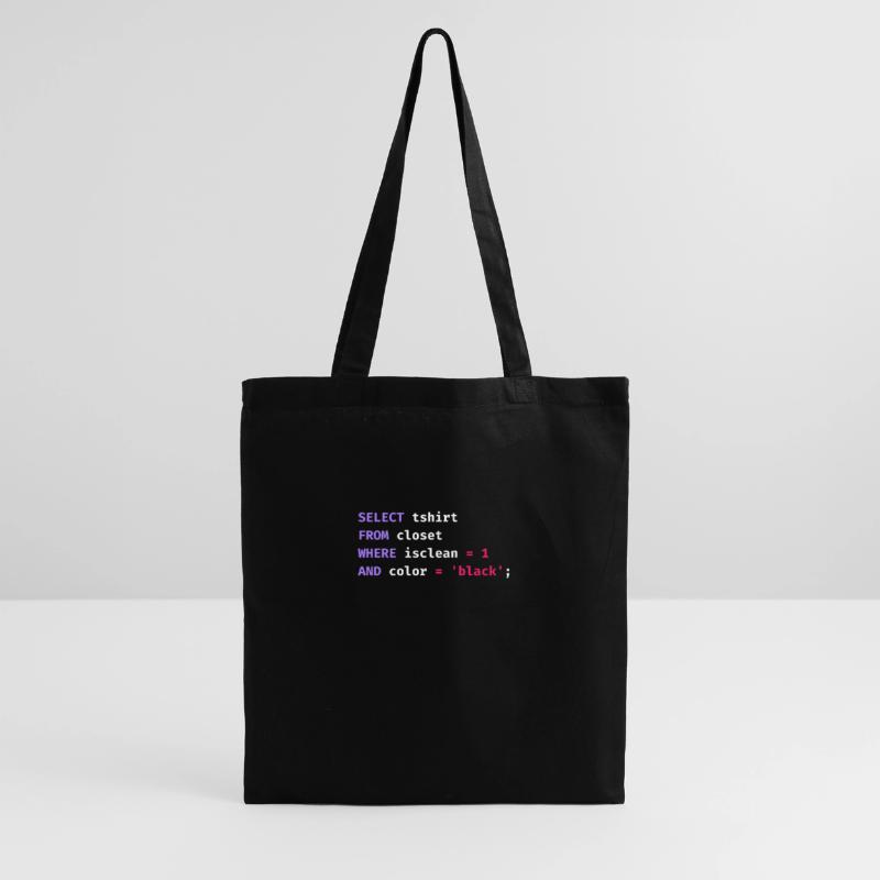 Programmer Database Science Software Coder Funny Tote Bag