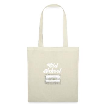 Old School Cassette Tape Classic Vintage Hip Hop - Sac en tissu - nature - Devant