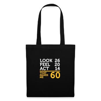 I Am 60 Years Old,But I Can Still Climb! - Tote Bag - black - Front
