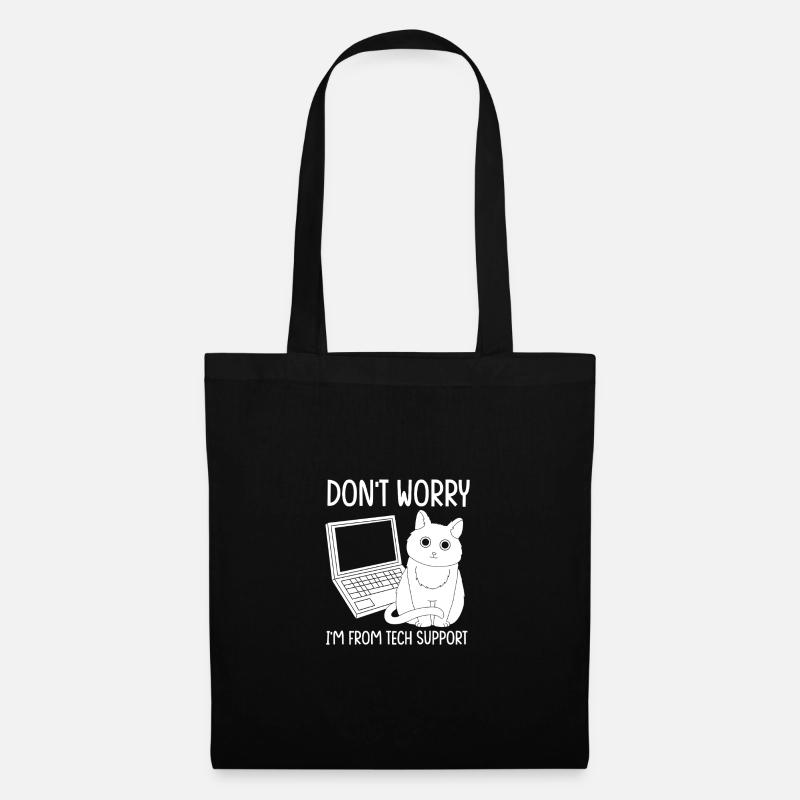 Tech Support - Tote Bag - black