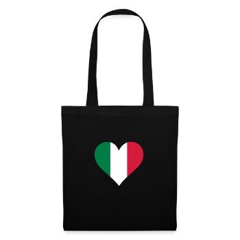 A Heart For Italy - Tote Bag - black - Front