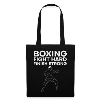 boxing - Tote Bag - black - Front