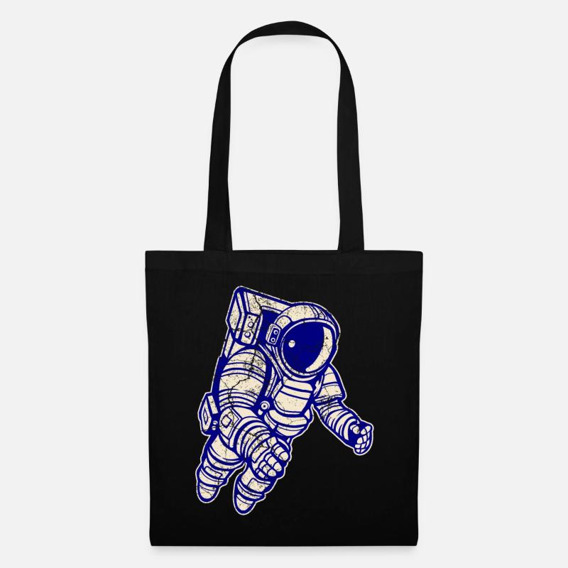 Astronaut Space Weltraum Weltall Geschenkidee - Stoffbeutel - Schwarz