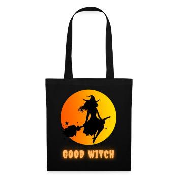 good witch - Stoffbeutel - Schwarz - Vorne