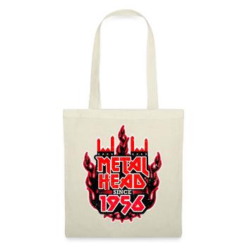 METALHEAD since 1956 - Stoffbeutel - Natur - Vorne