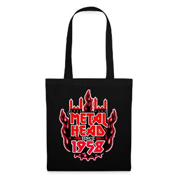 METALHEAD since 1958 - Tote Bag - black - Front