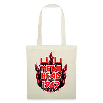 METALHEAD since 1967 - Stoffbeutel - Natur - Vorne