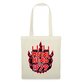 METALHEAD since 1979 - Stoffbeutel - Natur - Vorne