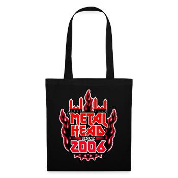 METALHEAD depuis 2006 - Sac en tissu - noir - Devant