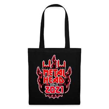 METALHEAD since 2021 - Tote Bag - black - Front
