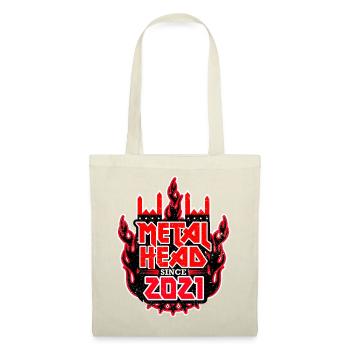 METALHEAD since 2021 - Stoffbeutel - Natur - Vorne