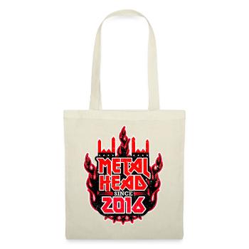 METALHEAD since 2016 - Tote Bag - nature - Front