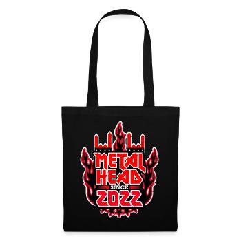 METALHEAD depuis 2022 - Sac en tissu - noir - Devant